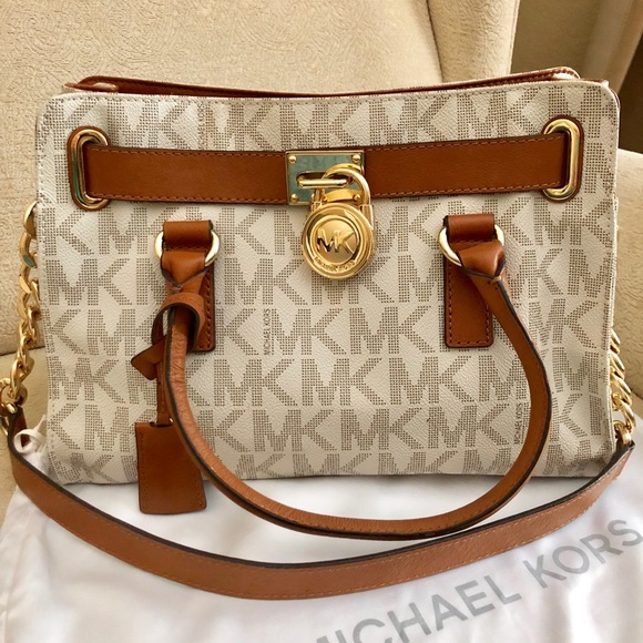 Michael Kors | Bags | Michael Kors Hamilton Monogram Signature | Poshmark
